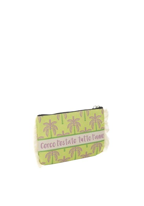 Pochette marina lime LE PANDORINE | PS2523B02MARINA-CSH